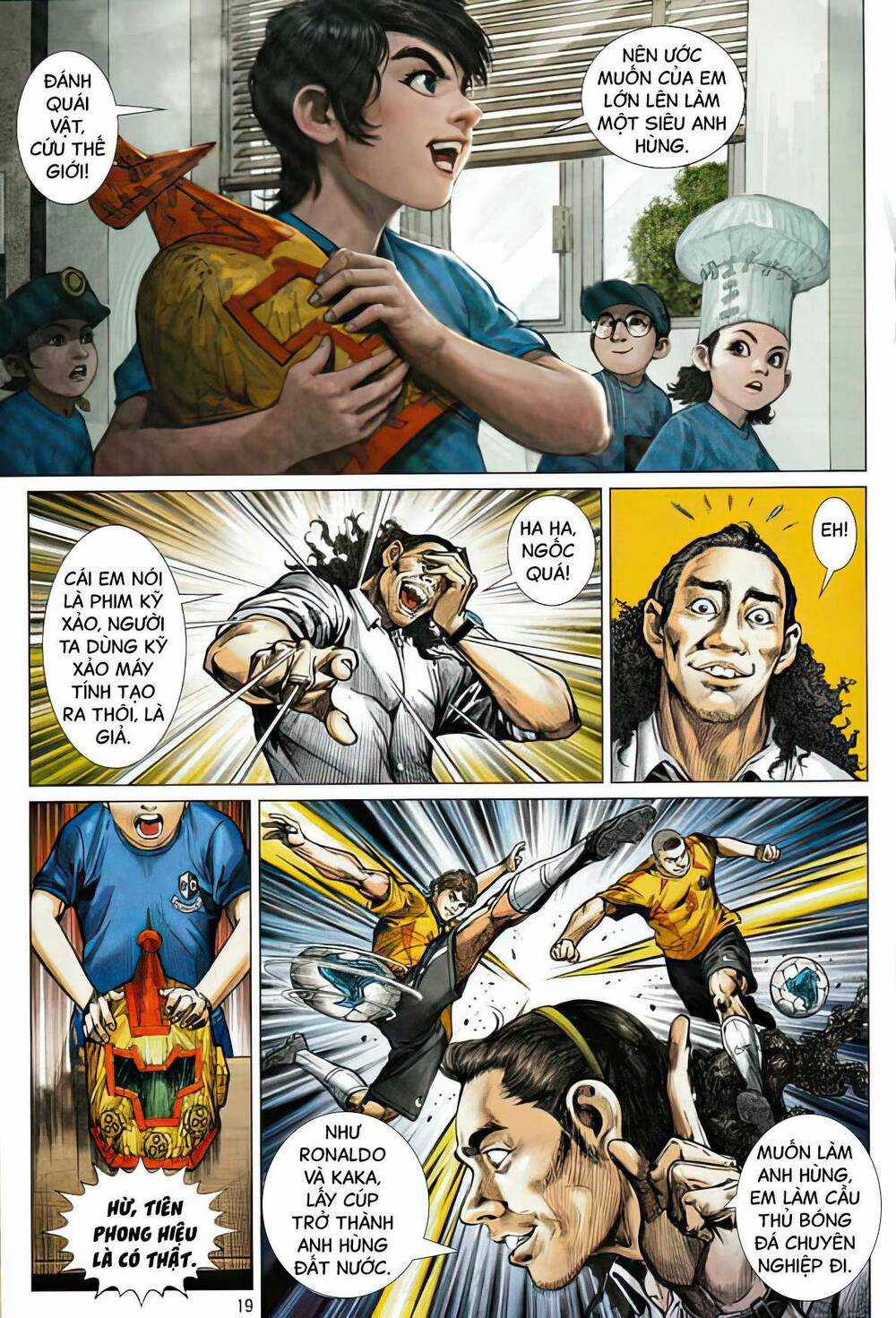 Hổ Giáp Nhân Armour Man - Chapter 0 - Trang 19