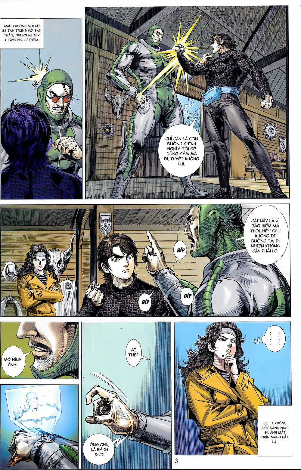 Hổ Giáp Nhân Armour Man - Chapter 10 - Trang 3