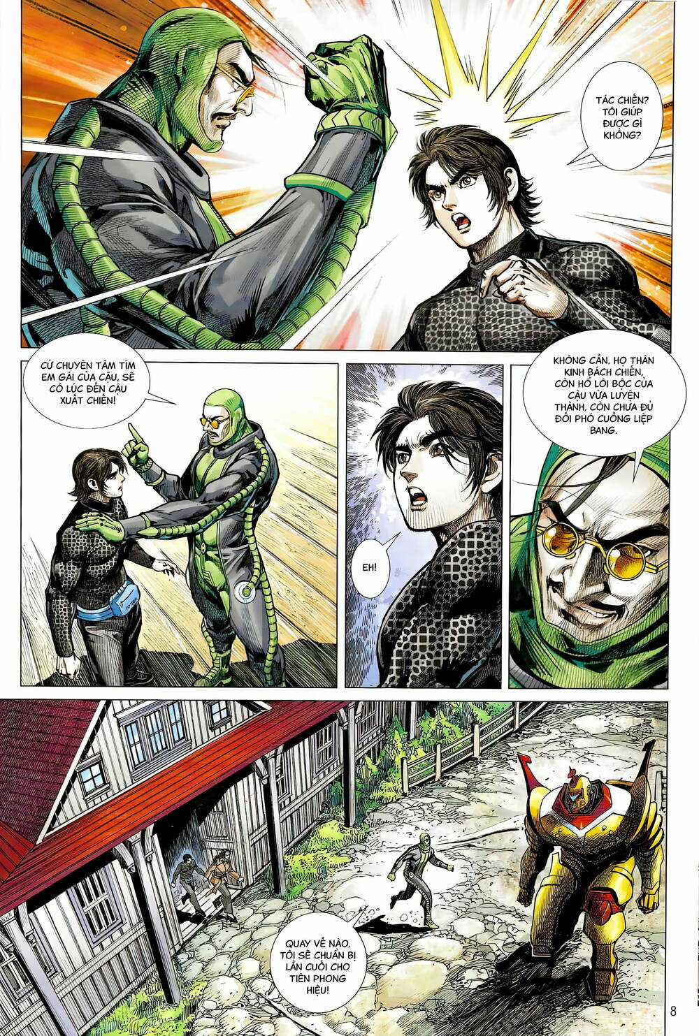 Hổ Giáp Nhân Armour Man - Chapter 10 - Trang 8