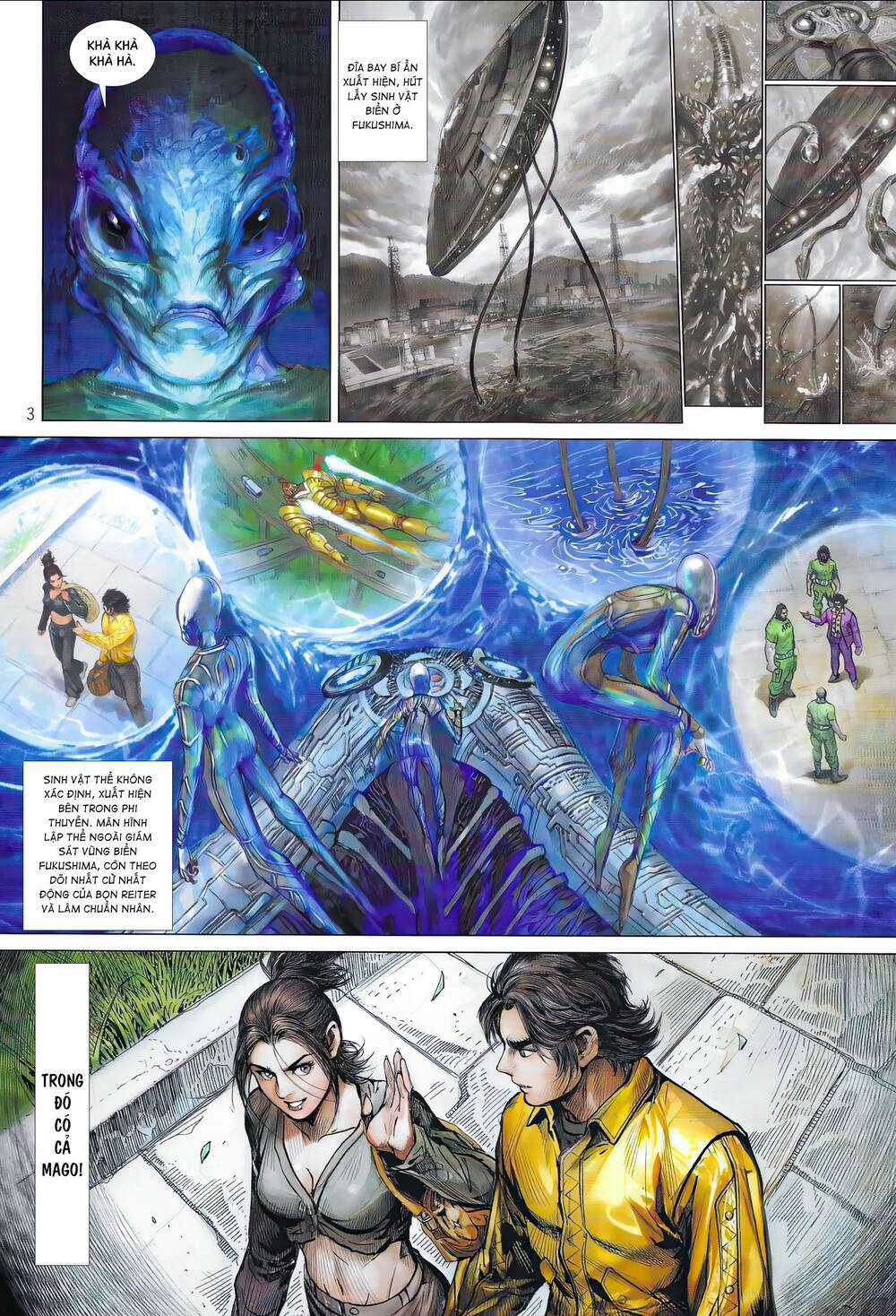 Hổ Giáp Nhân Armour Man - Chapter 12 - Trang 3