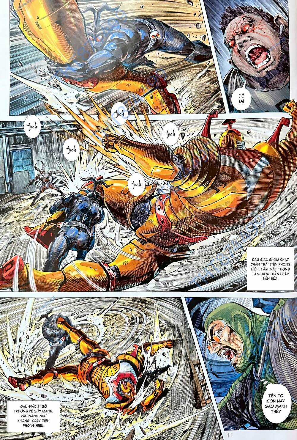 Hổ Giáp Nhân Armour Man - Chapter 13 - Trang 11
