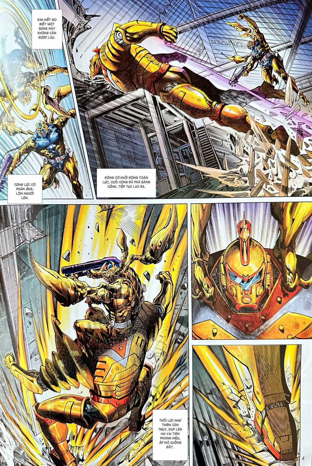 Hổ Giáp Nhân Armour Man - Chapter 13 - Trang 4