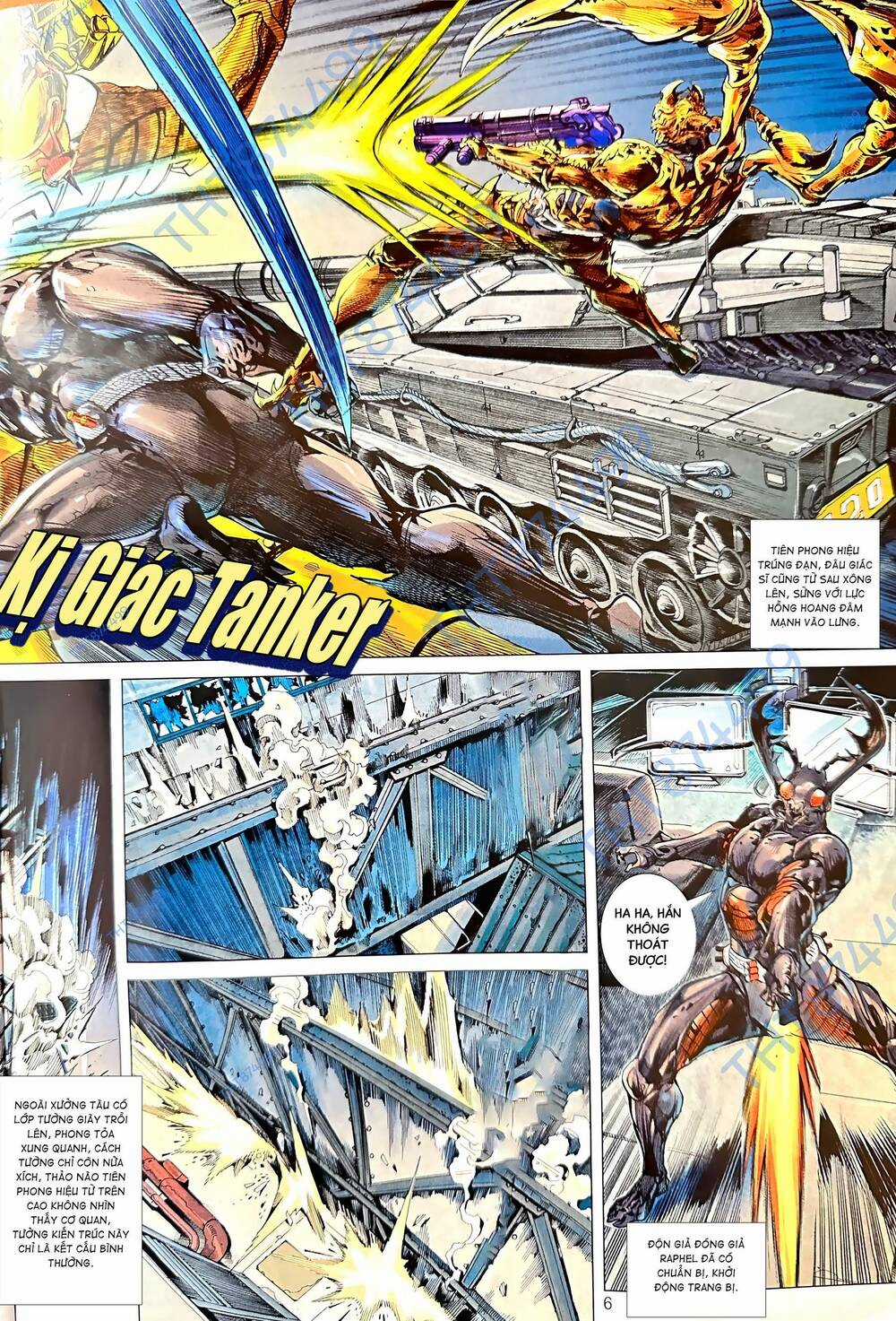 Hổ Giáp Nhân Armour Man - Chapter 13 - Trang 6