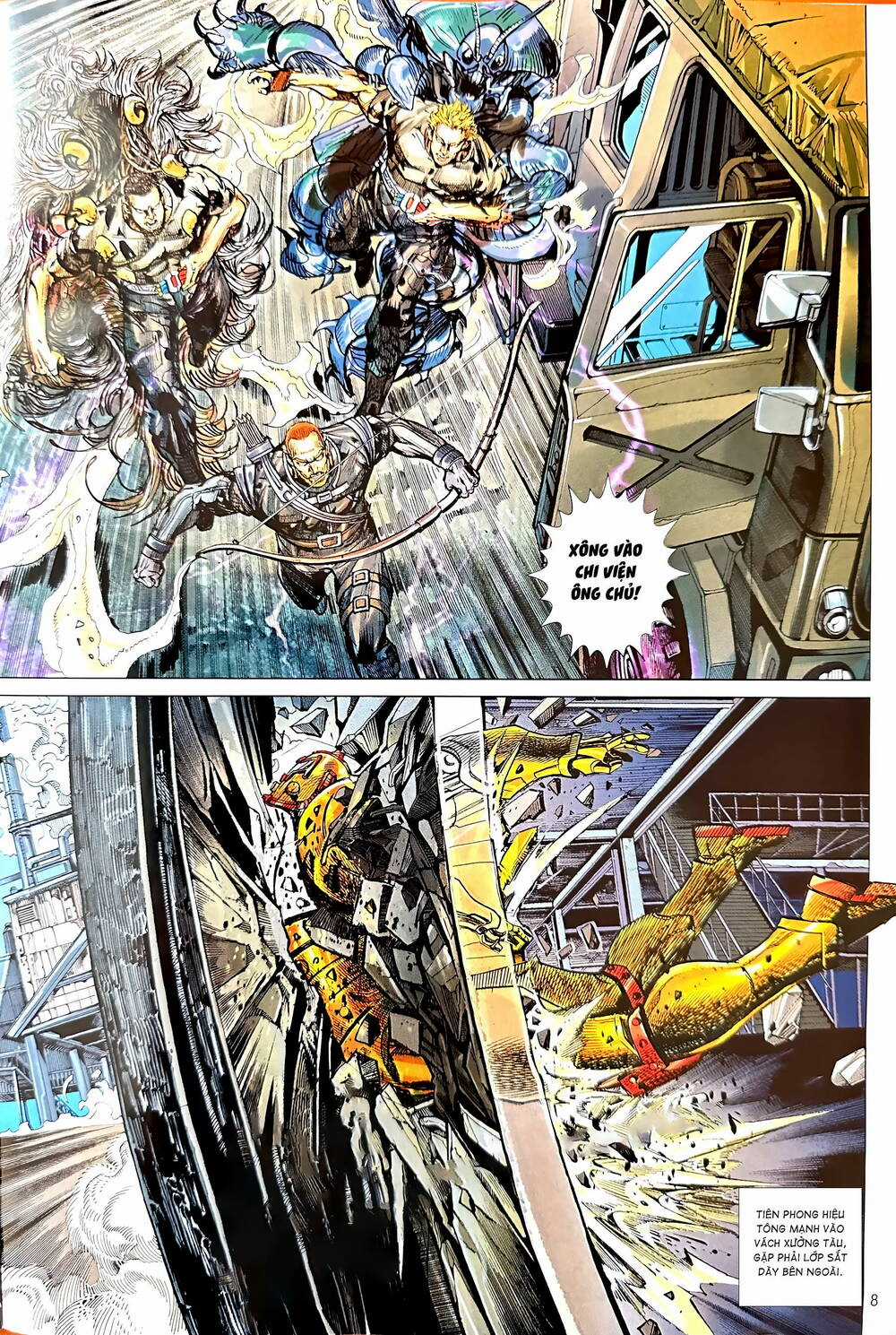 Hổ Giáp Nhân Armour Man - Chapter 13 - Trang 8