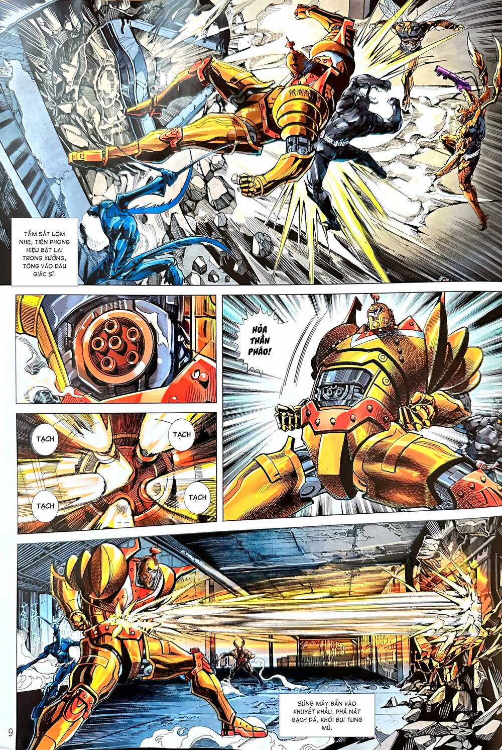 Hổ Giáp Nhân Armour Man - Chapter 13 - Trang 9