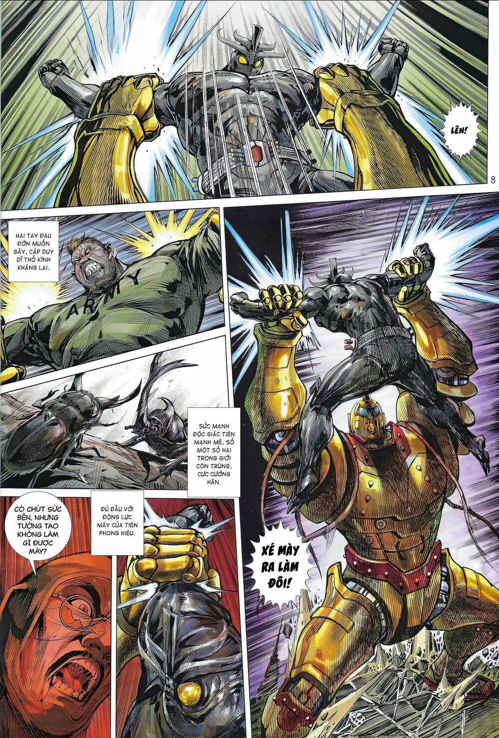Hổ Giáp Nhân Armour Man - Chapter 14 - Trang 8