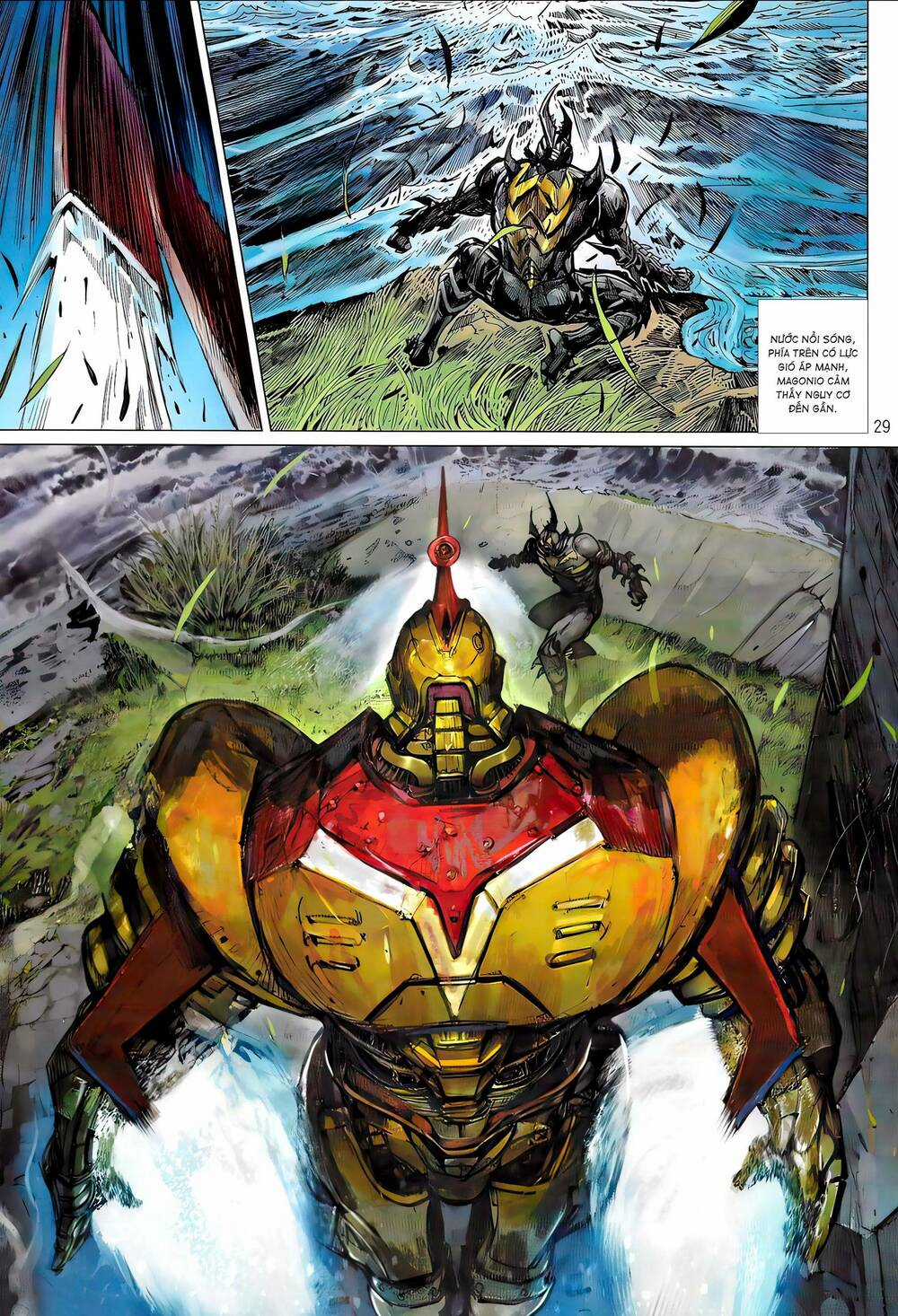 Hổ Giáp Nhân Armour Man - Chapter 2 - Trang 29