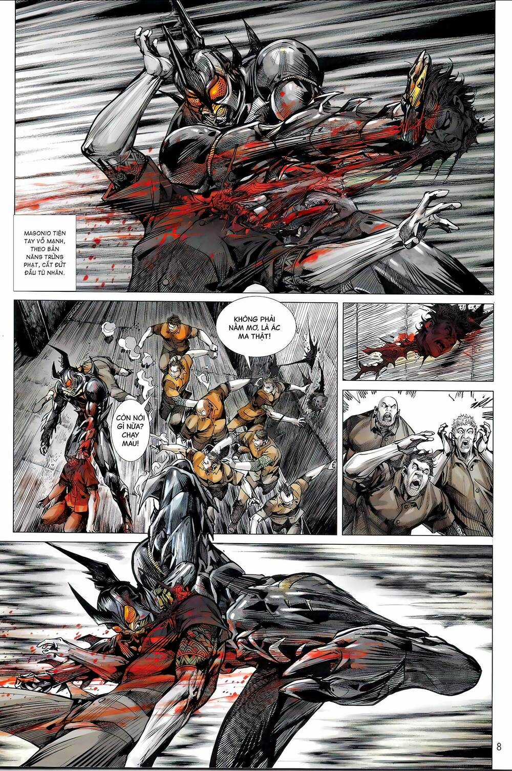 Hổ Giáp Nhân Armour Man - Chapter 2 - Trang 8