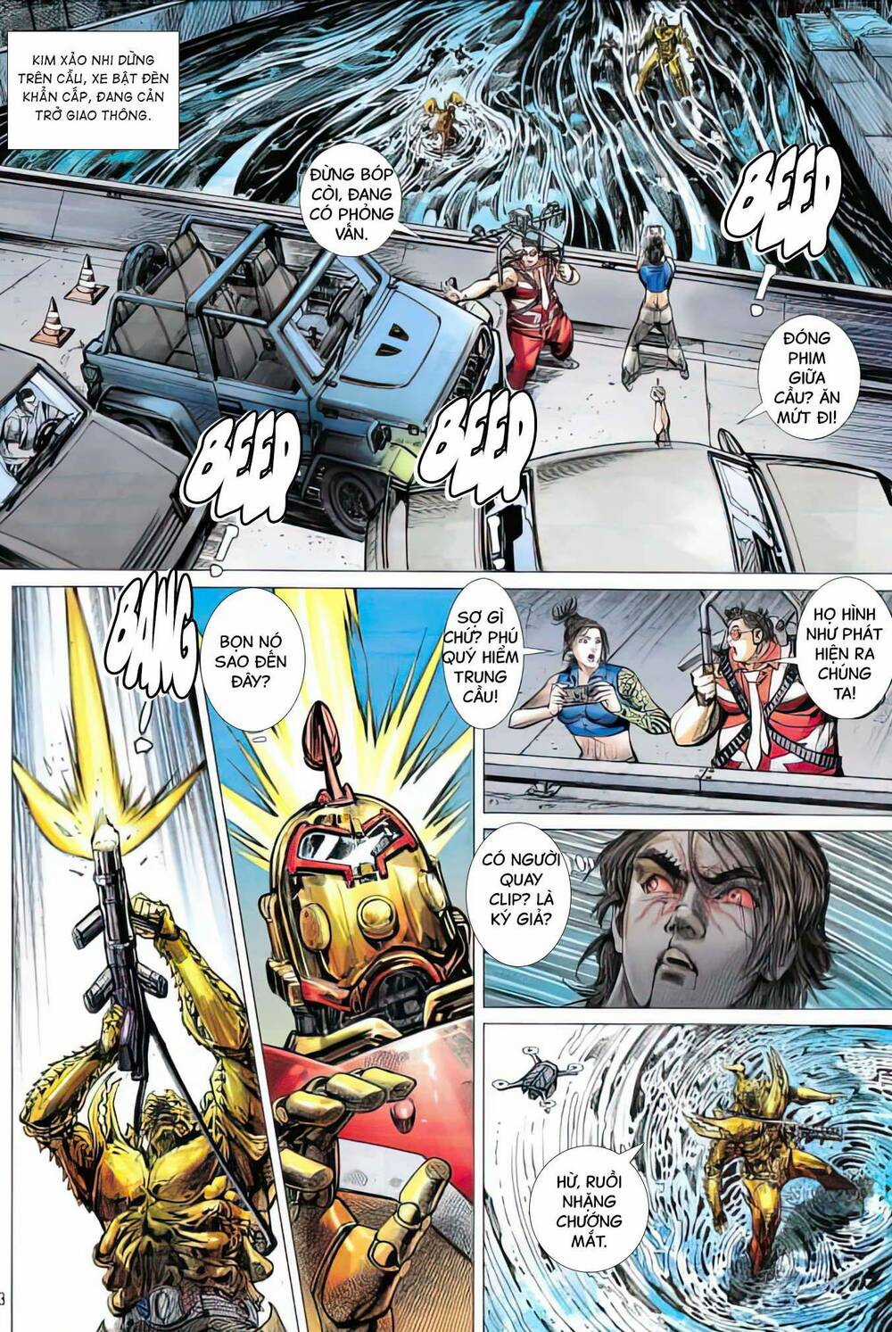 Hổ Giáp Nhân Armour Man - Chapter 4 - Trang 13