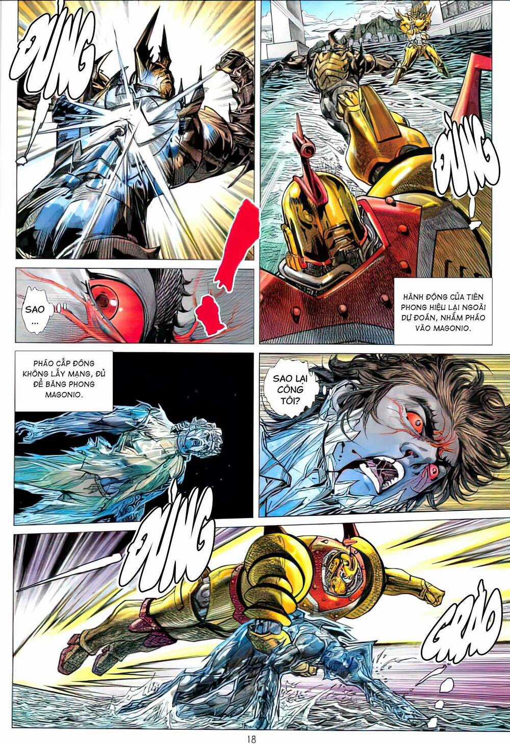 Hổ Giáp Nhân Armour Man - Chapter 4 - Trang 18