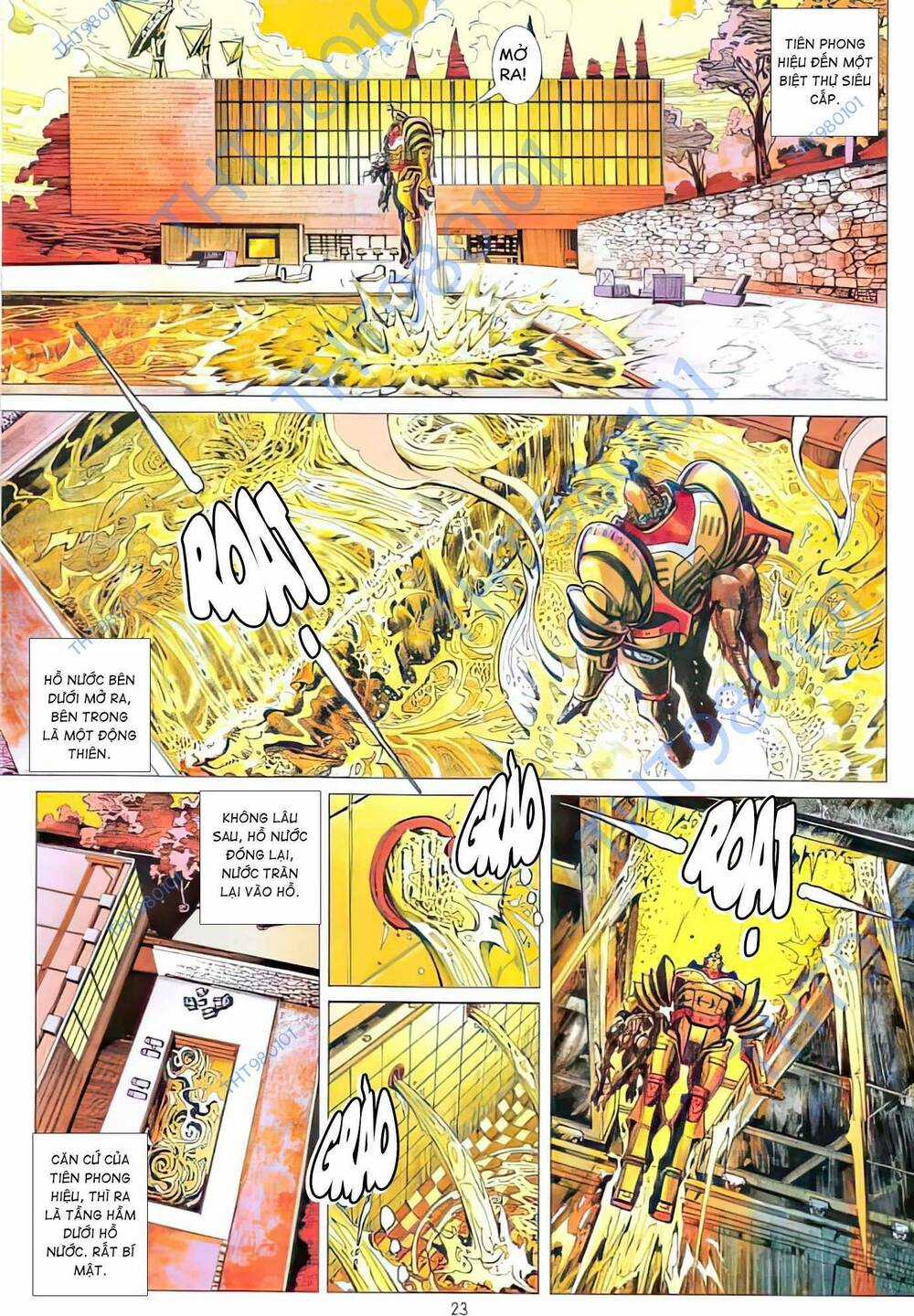 Hổ Giáp Nhân Armour Man - Chapter 4 - Trang 23