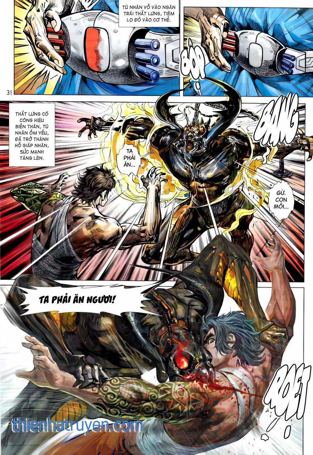 Hổ Giáp Nhân Armour Man - Chapter 4 - Trang 31