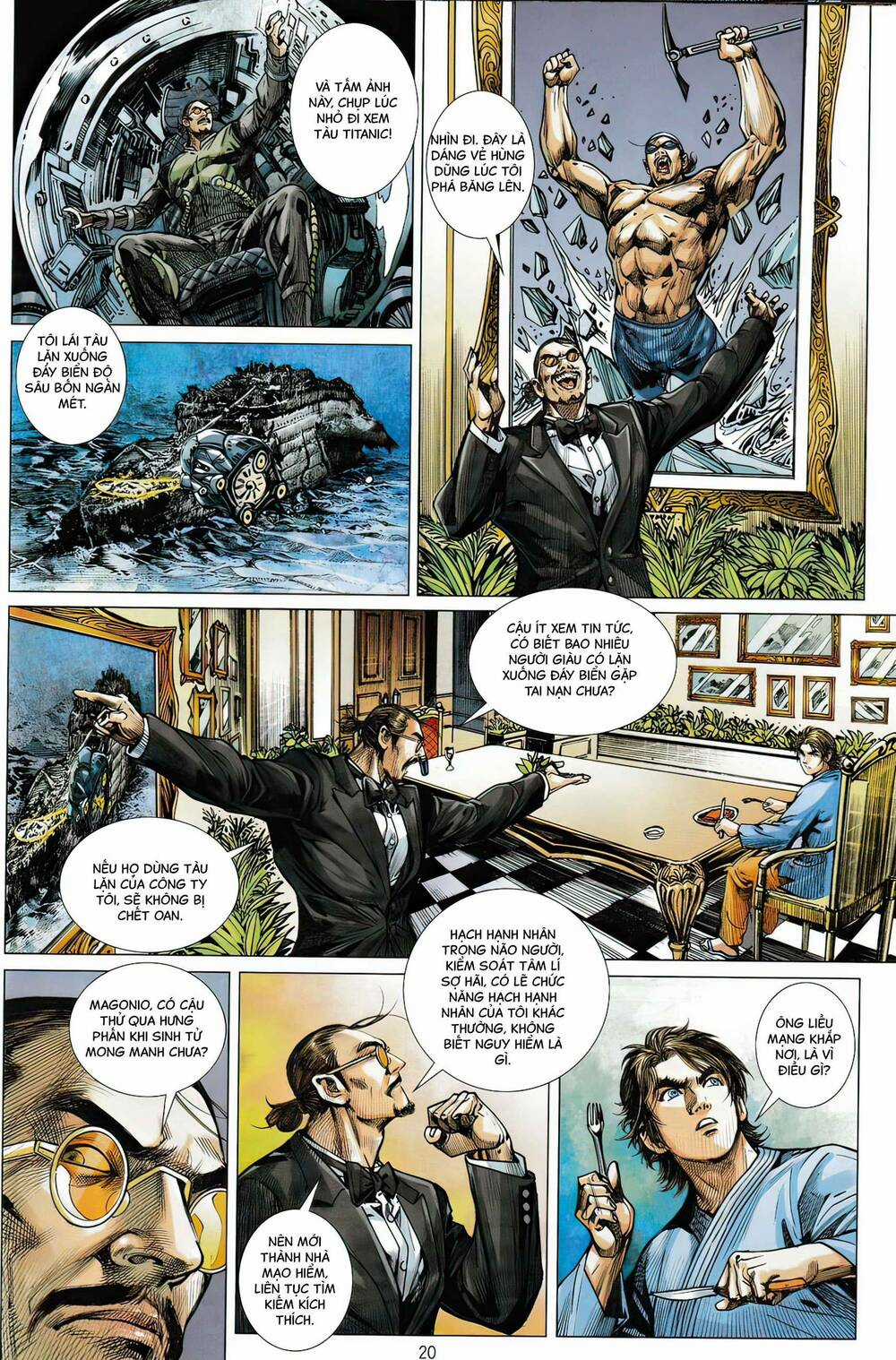 Hổ Giáp Nhân Armour Man - Chapter 5 - Trang 20