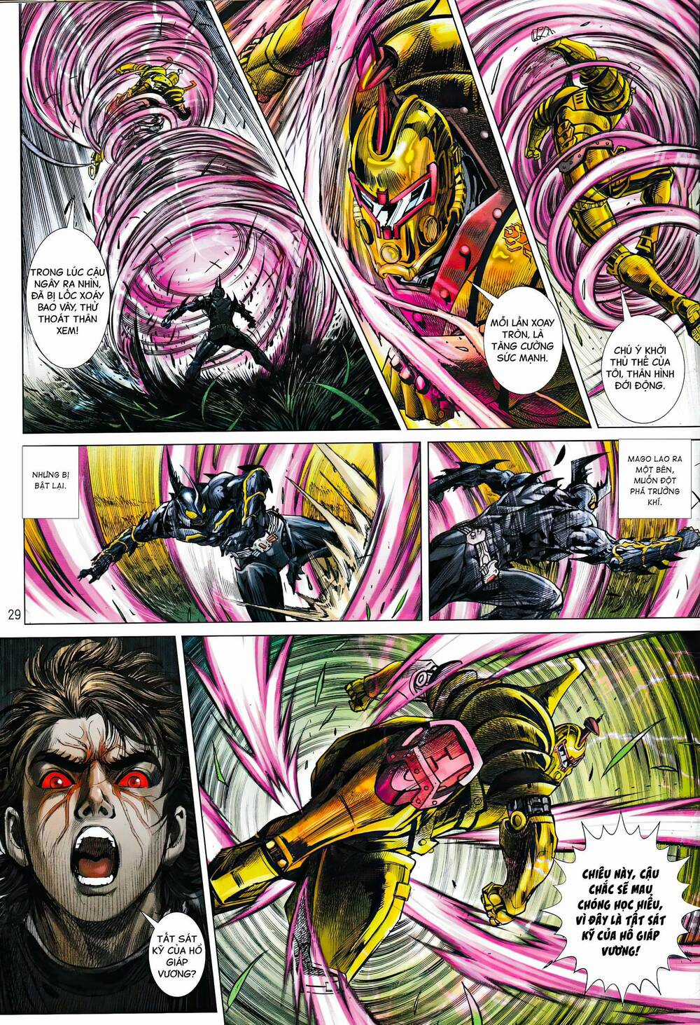 Hổ Giáp Nhân Armour Man - Chapter 8 - Trang 29