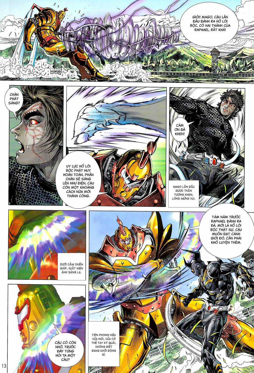 Hổ Giáp Nhân Armour Man - Chapter 9 - Trang 13