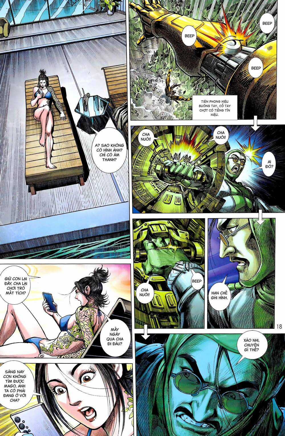 Hổ Giáp Nhân Armour Man - Chapter 9 - Trang 18