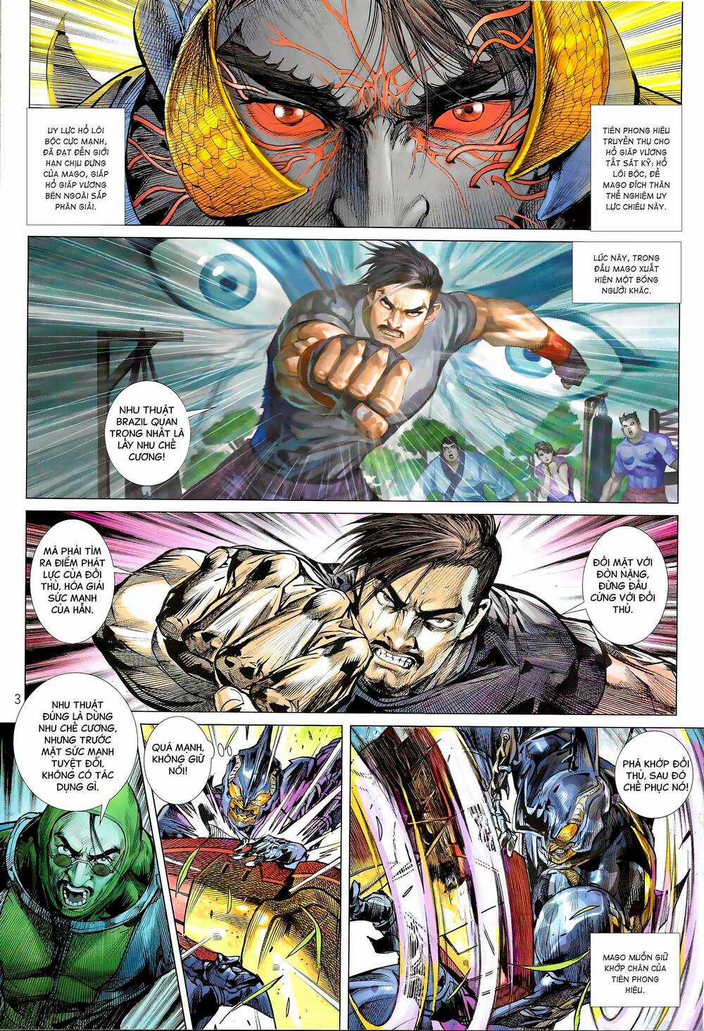 Hổ Giáp Nhân Armour Man - Chapter 9 - Trang 3