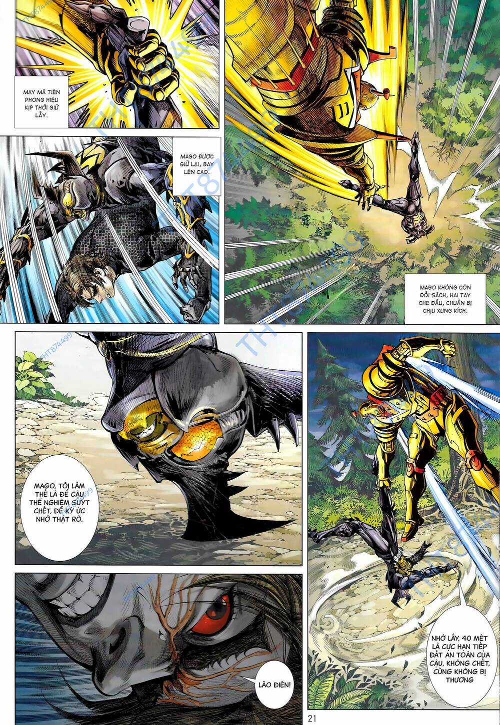 Hổ Giáp Nhân Armour Man - Chapter 9 - Trang 21
