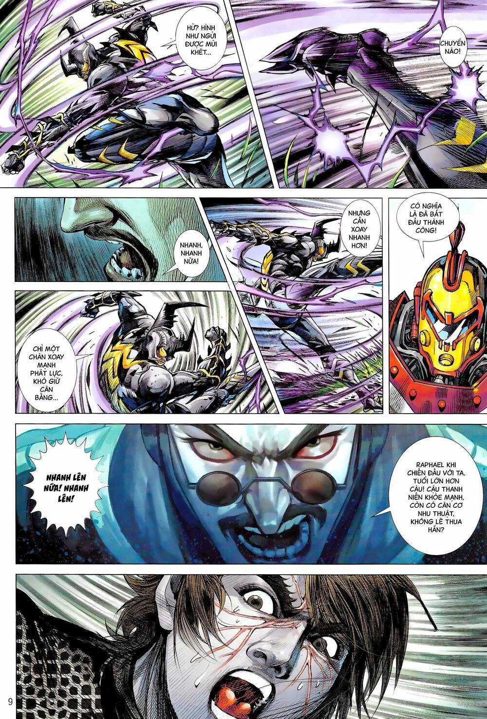 Hổ Giáp Nhân Armour Man - Chapter 9 - Trang 9