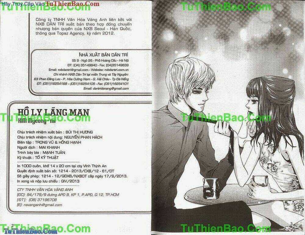 Hồ Ly Lãng Mạn - Chapter 2 - Trang 3