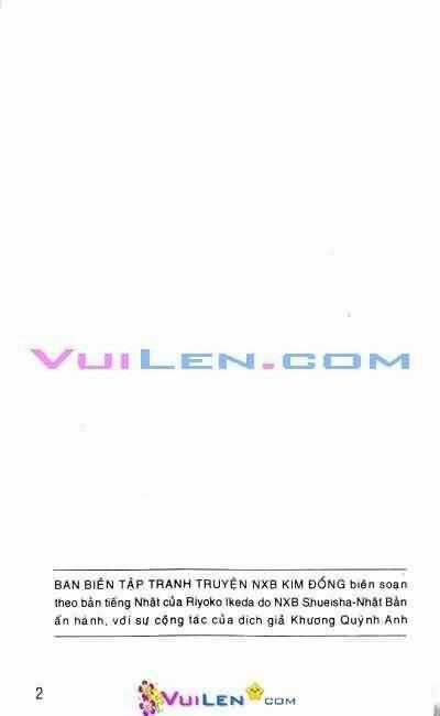 Hoa Hồng Véc-Xây - Chapter 1 - Trang 2