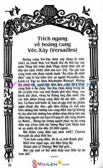 Hoa Hồng Véc-Xây - Chapter 1 - Trang 70