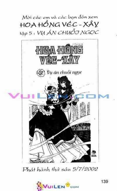 Hoa Hồng Véc-Xây - Chapter 4 - Trang 139