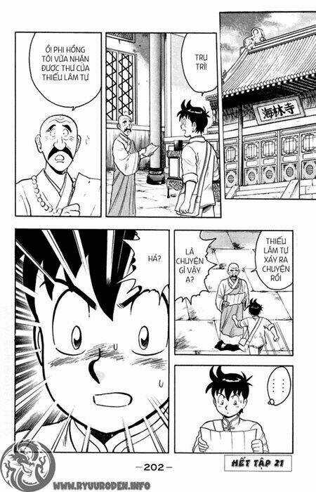 Hoàng Phi Hồng Phần 1 - Chapter 21 - Trang 199