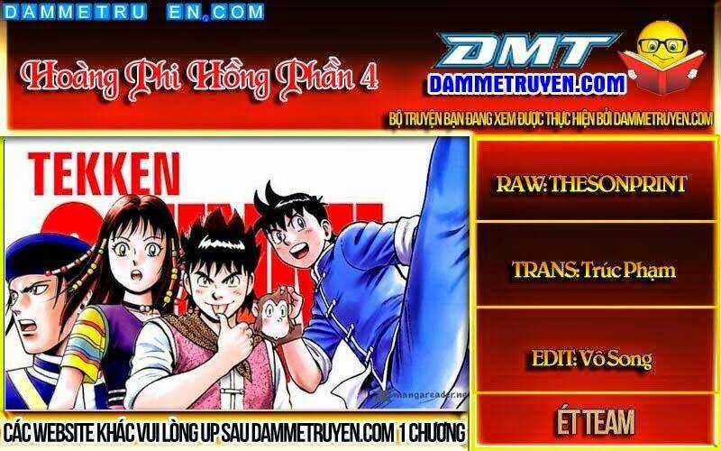 Hoàng Phi Hồng phần IV - Chapter 100 - Trang 1