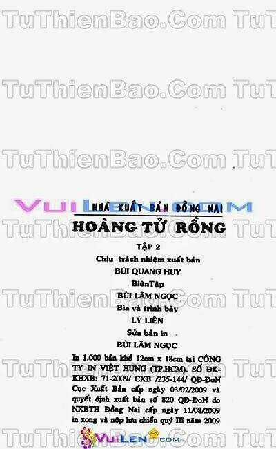 Hoàng Tử Rồng - Chapter 2 - Trang 3