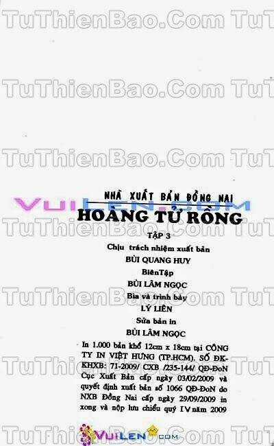 Hoàng Tử Rồng - Chapter 3 - Trang 3
