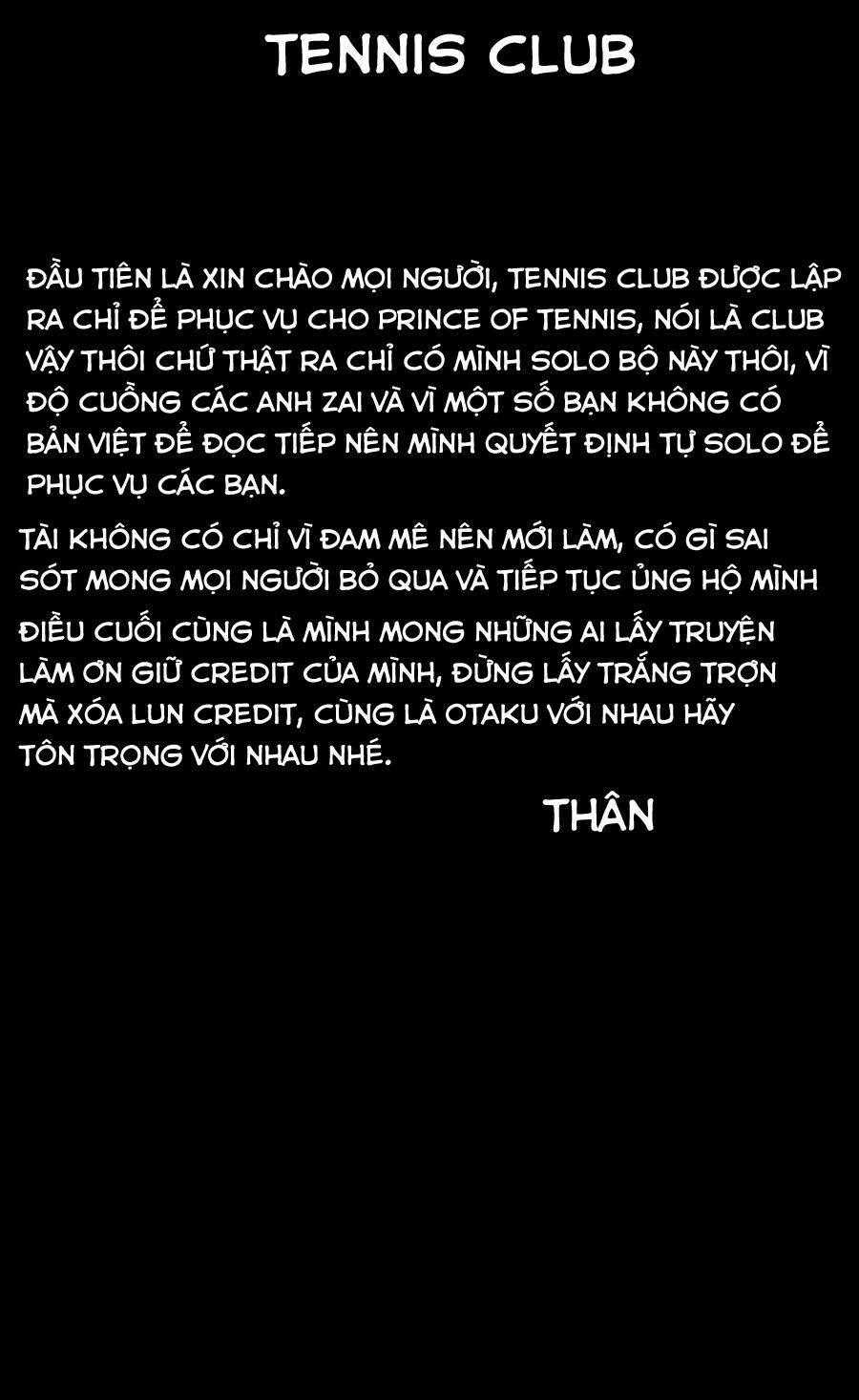 Hoàng Tử Tennis - Chapter 342 - Trang 1