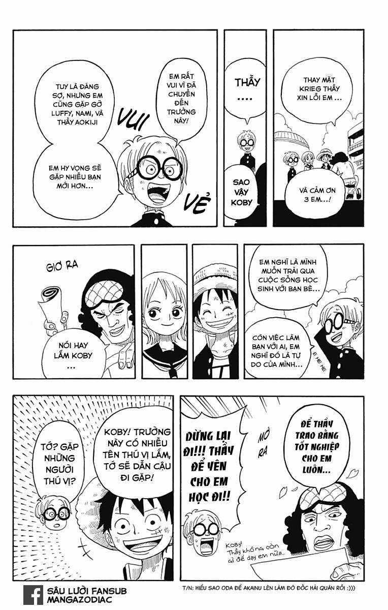 Học Viện One Piece - Chapter 1.7 - Trang 14