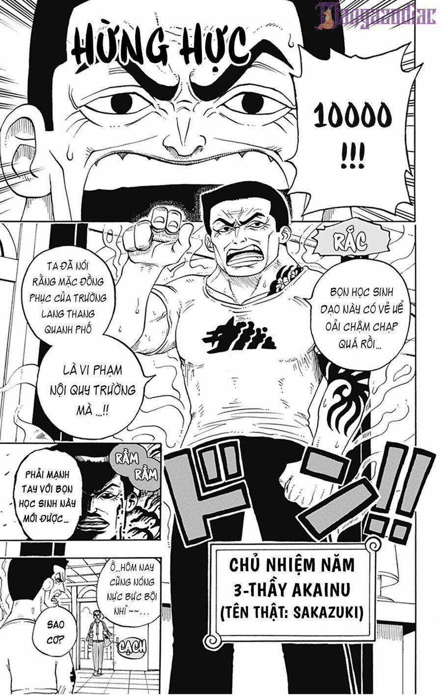 Học Viện One Piece - Chapter 12.3 - Trang 3
