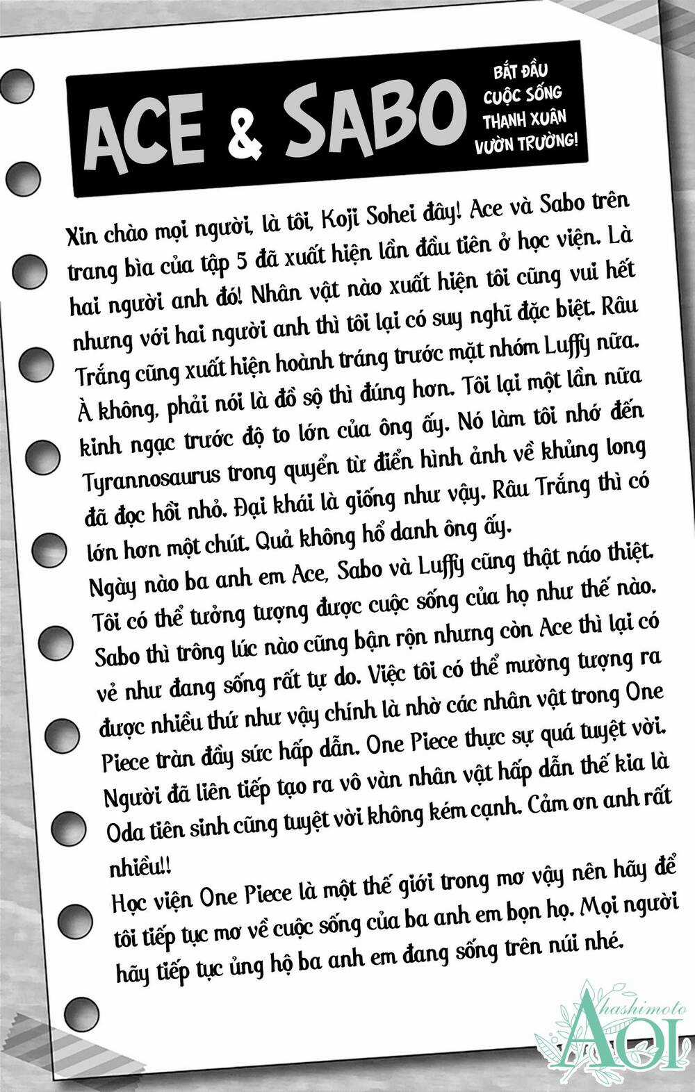 Học Viện One Piece - Chapter 20 - Trang 37