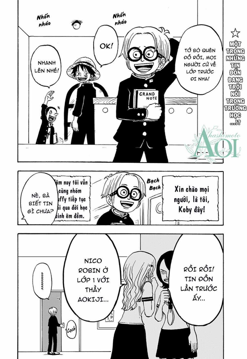 Học Viện One Piece - Chapter 21 - Trang 3