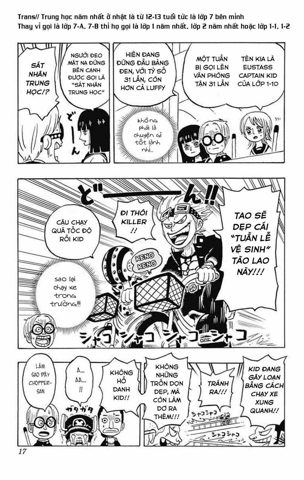 Học Viện One Piece - Chapter 5 - Trang 13