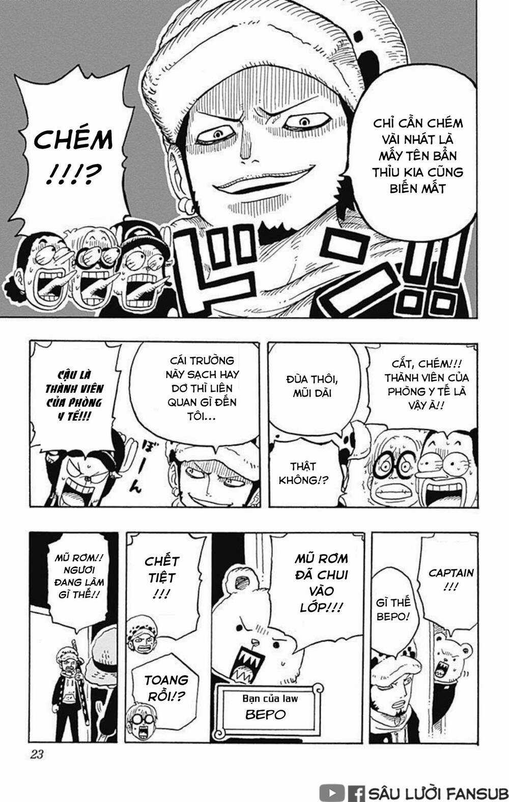 Học Viện One Piece - Chapter 5 - Trang 19