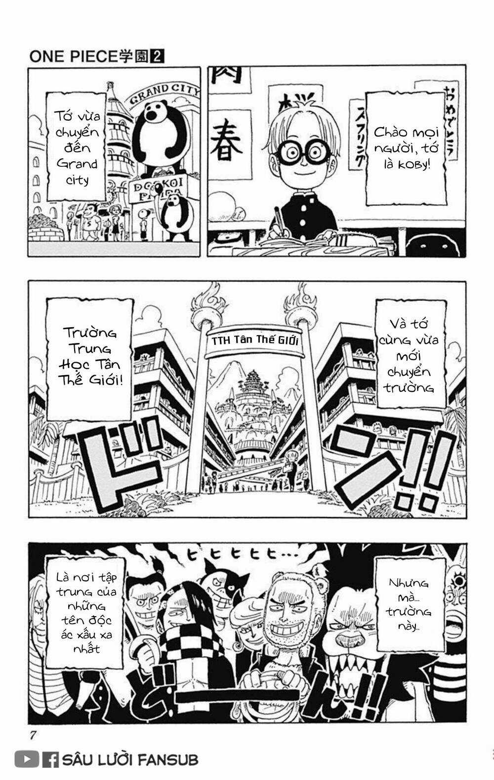 Học Viện One Piece - Chapter 5 - Trang 3