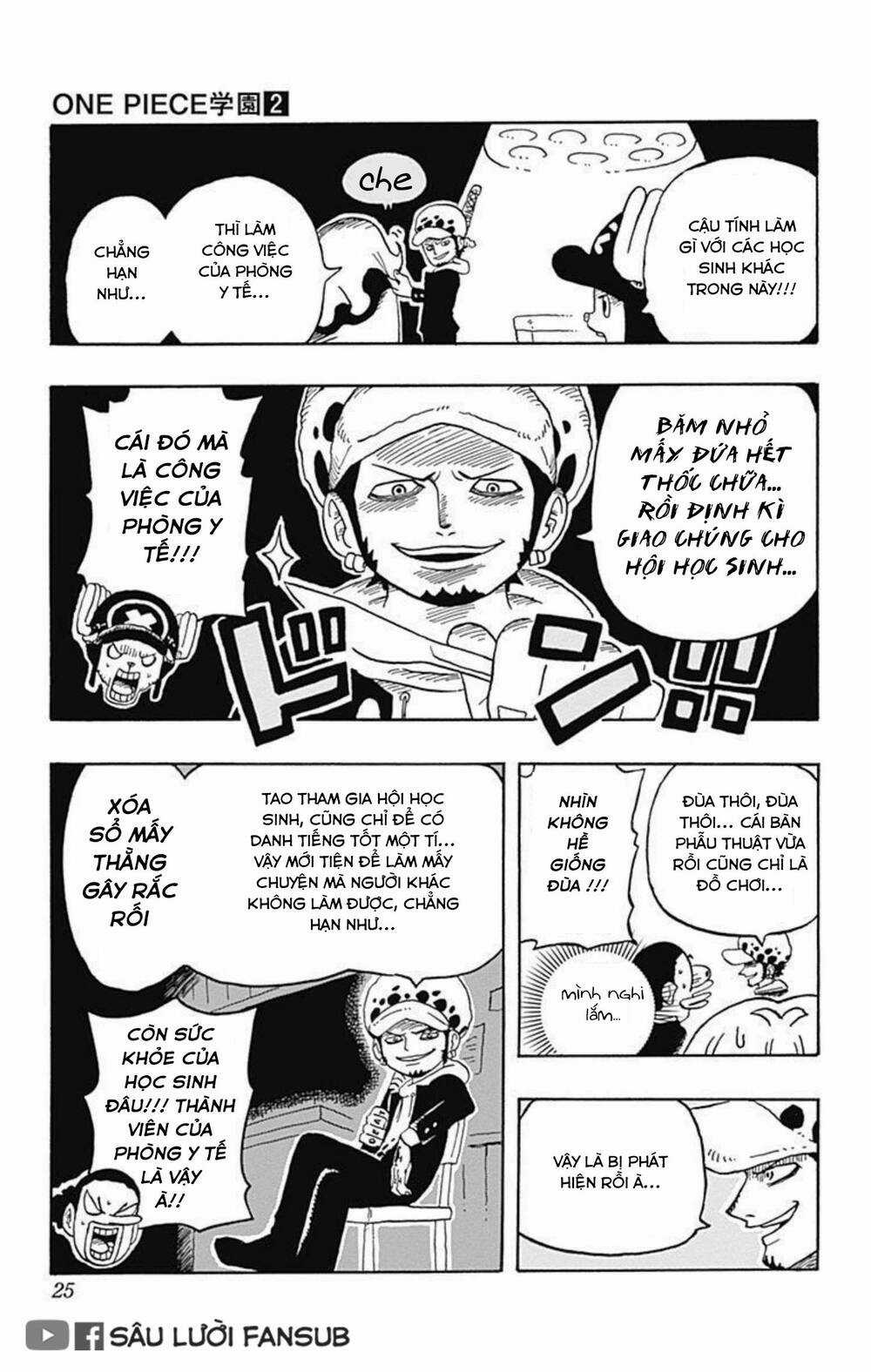 Học Viện One Piece - Chapter 5 - Trang 21