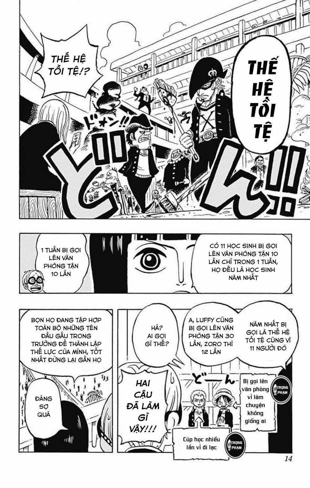 Học Viện One Piece - Chapter 5 - Trang 10