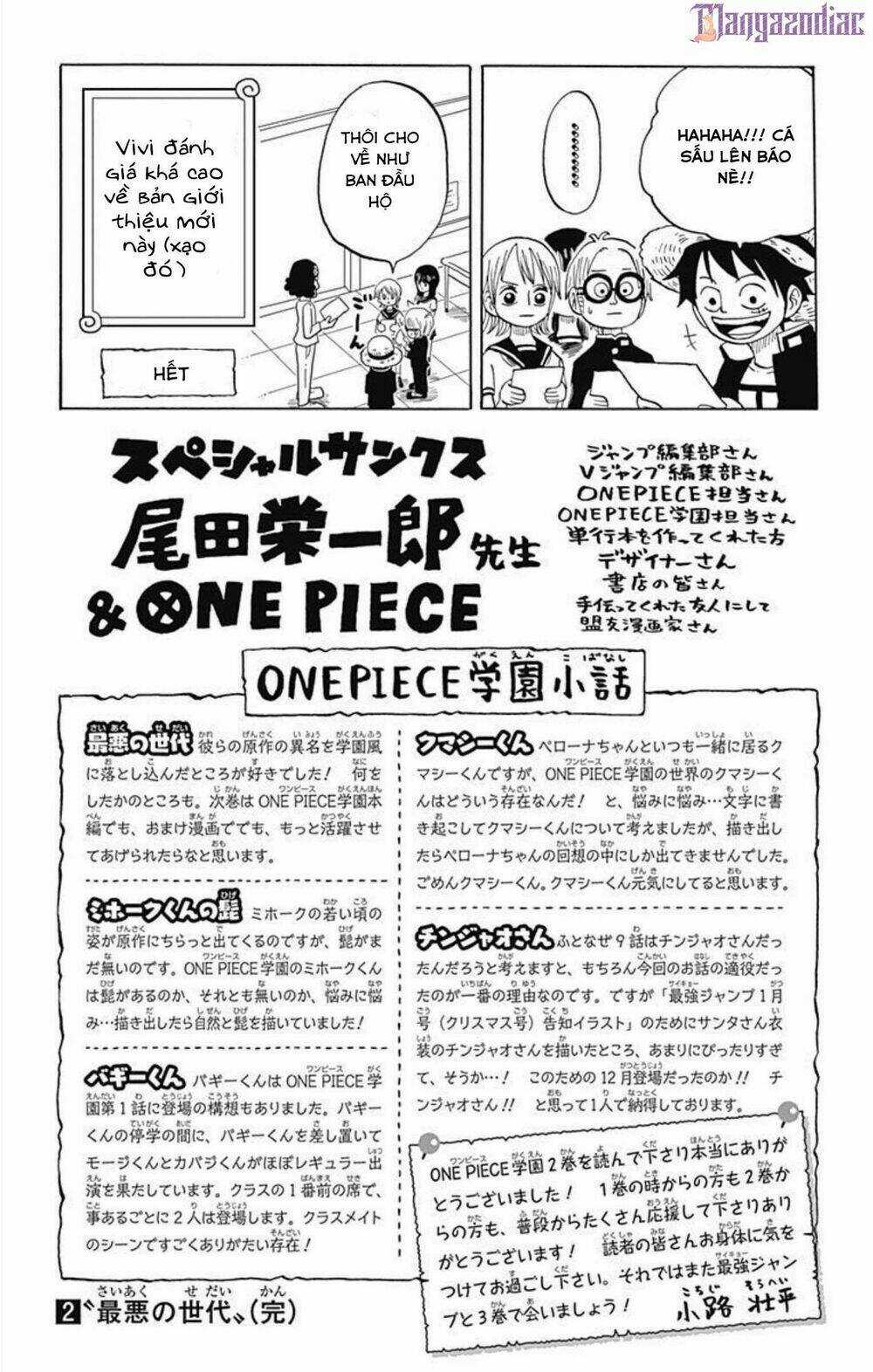 Học Viện One Piece - Chapter 9 - Trang 39