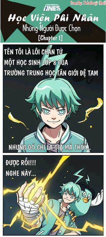 Học Viện Phi Nhân - Chapter 1 - Trang 1