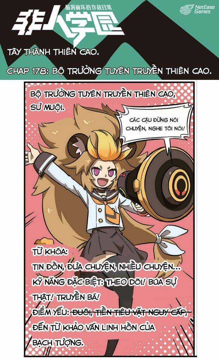 Học Viện Phi Nhân - Chapter 178.1 - Trang 4