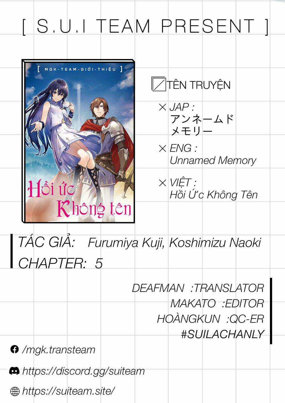 Hồi Ức Không Tên - Chapter 5 - Trang 1