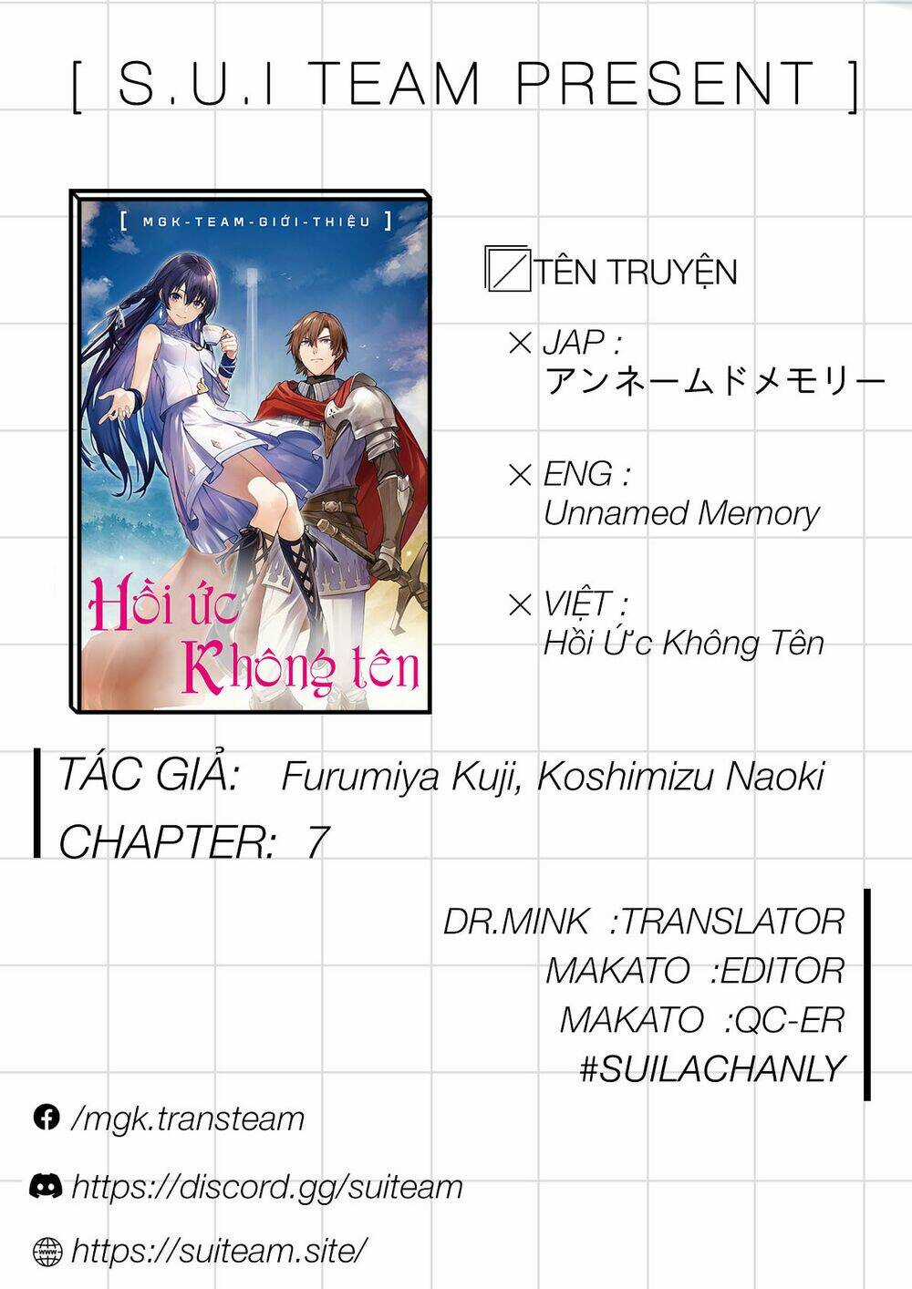 Hồi Ức Không Tên - Chapter 7 - Trang 1