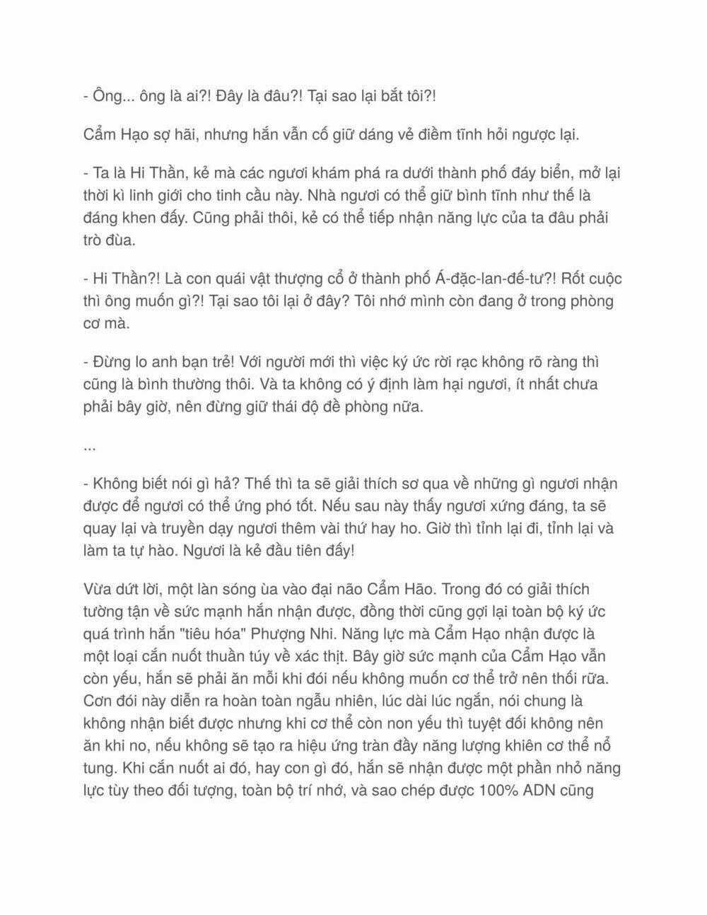 Hỗn Độn Nhân Loại - Chapter 3 - Trang 4