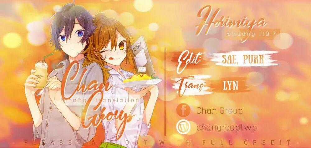Horimiya - Chapter 119.7 - Trang 1