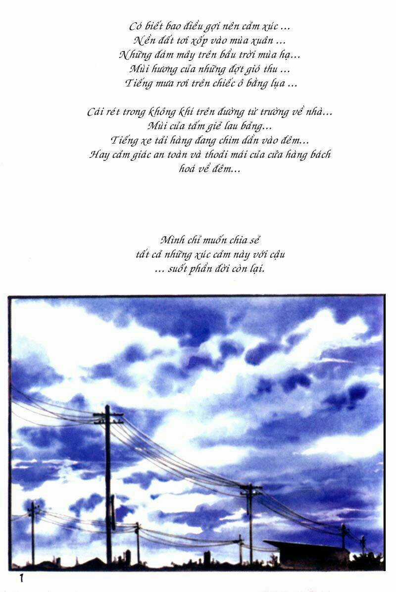 Hoshi No Koe - Chapter 1 - Trang 3