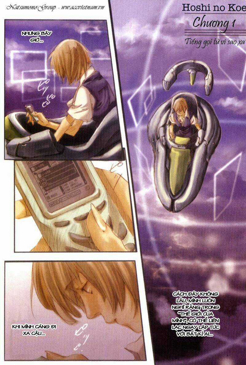 Hoshi No Koe - Chapter 1 - Trang 5